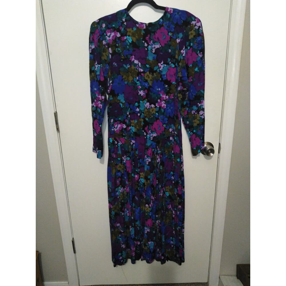 Vintage 80's Expo Floral Dress